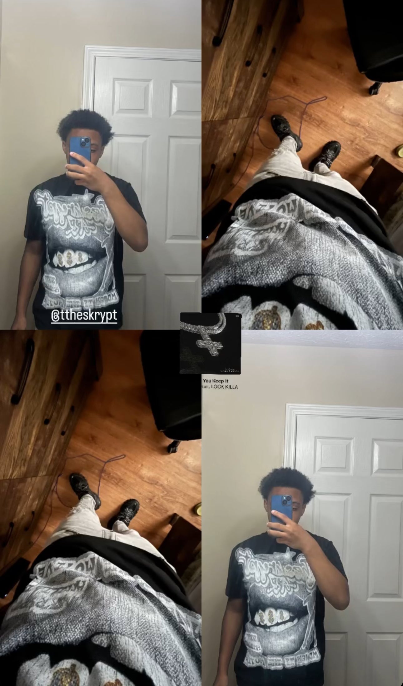 Money is the motive black grey