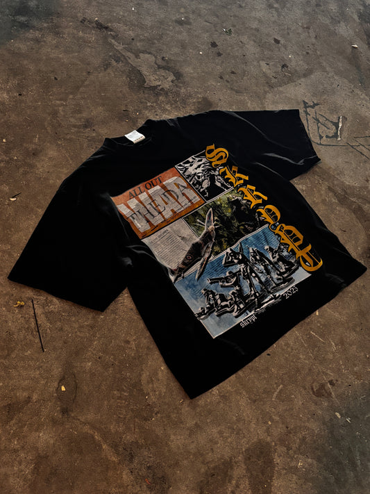 All out war tee black