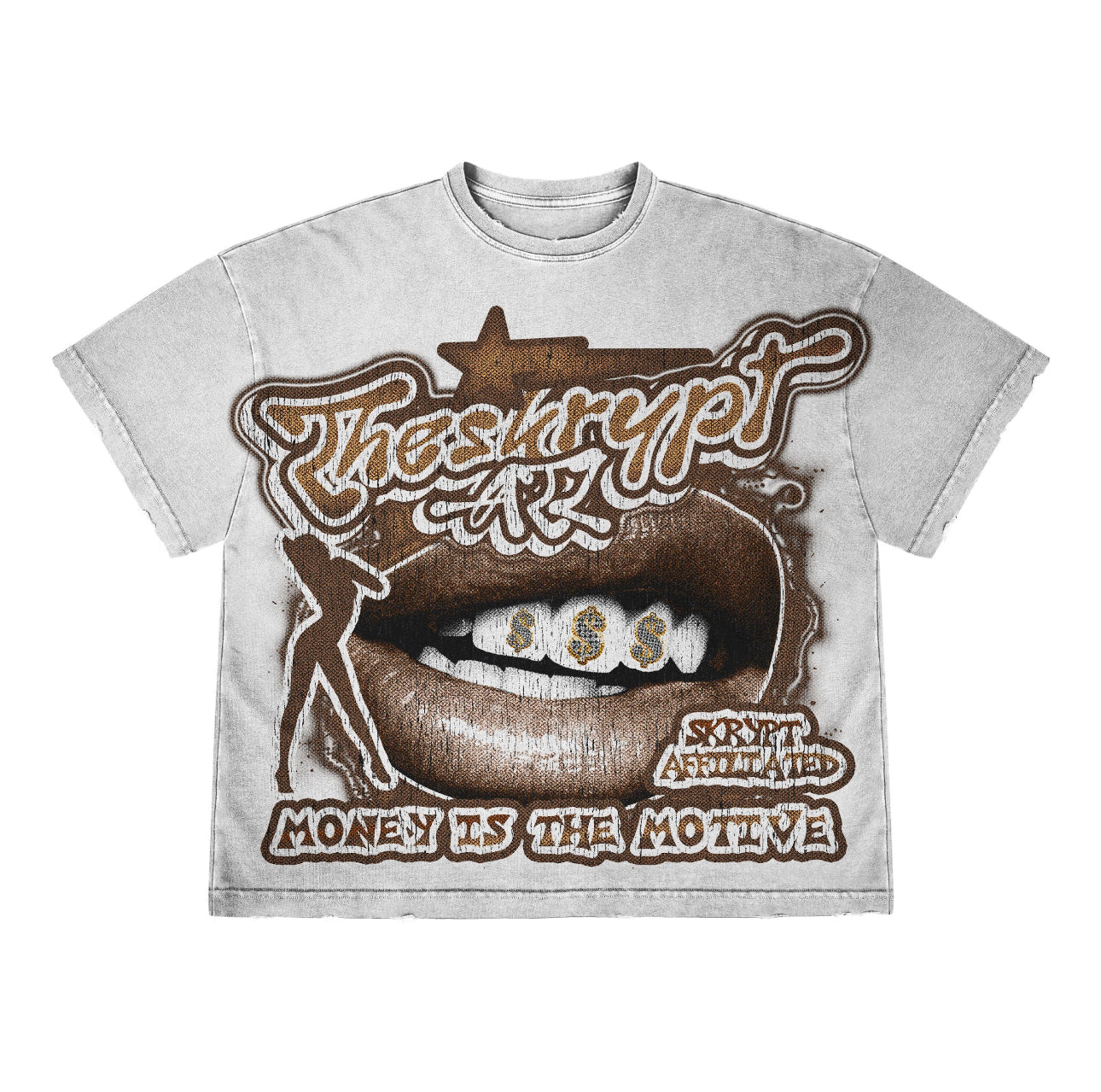Money is the motive white brown