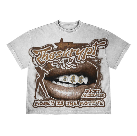 Money is the motive white brown