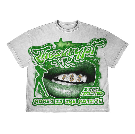 Money is the motive white green