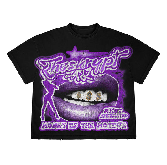 Money is the motive black purple